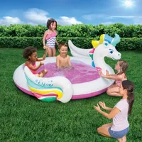 Banzai Pegasus Splash Pool - Unicorn Pool Toy