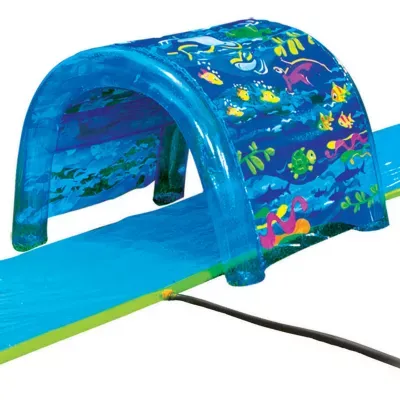 Banzai Splash N Slide Sprinkler Park - 6 Refreshing Sprinkler Activities Pool Toy