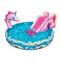 Banzai Spray N Splash 60 Unicorn Pool Kiddie Pool