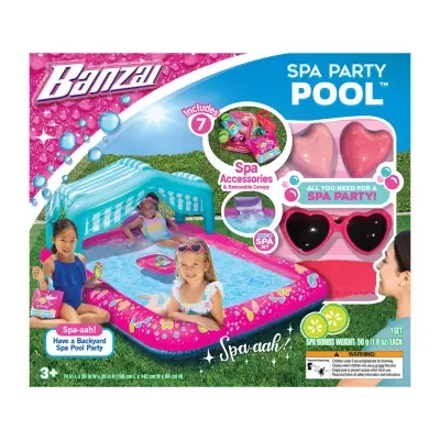 Banzai Spa Party Pool - Have A Backyard Spa Pool Party