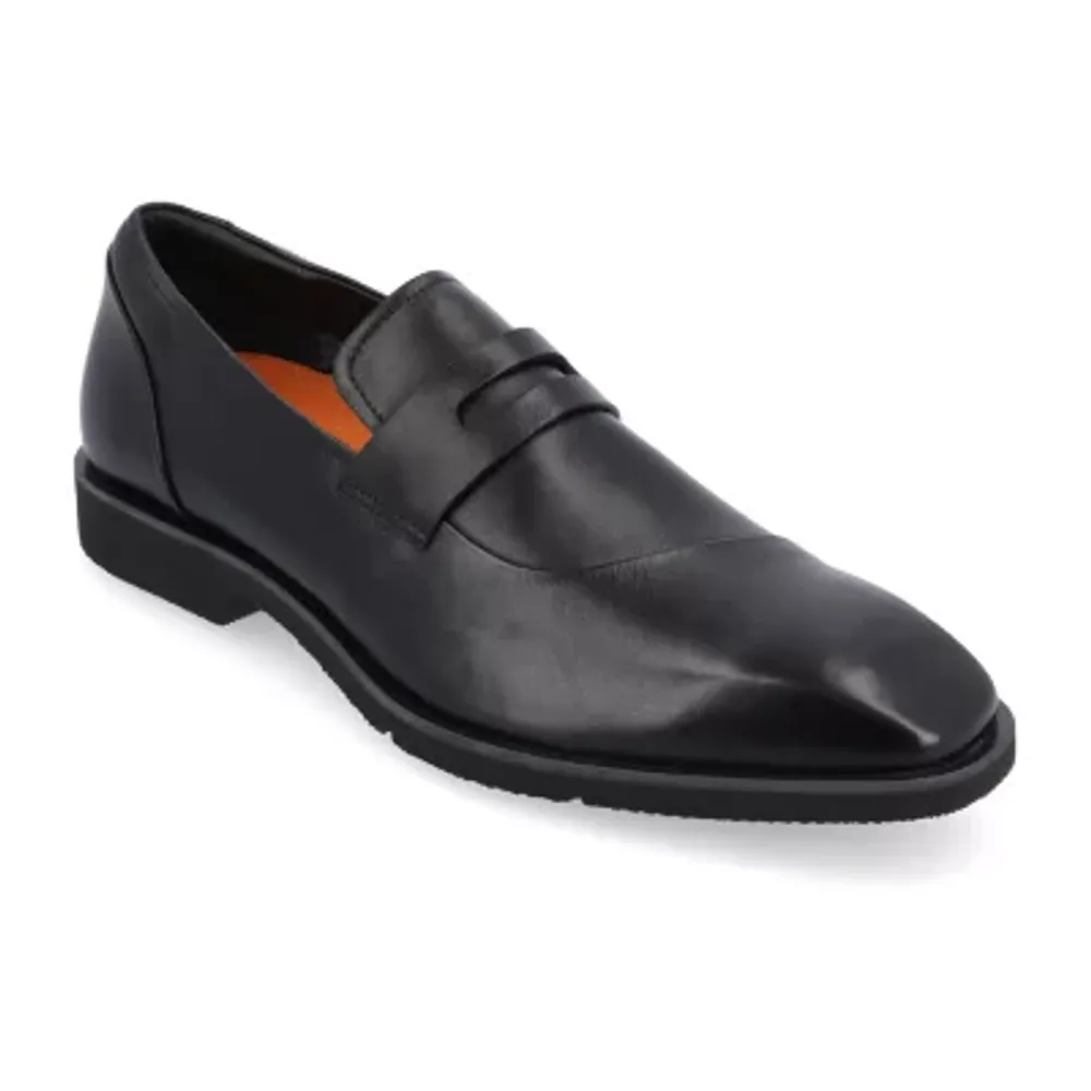 Thomas And Vine Mens Zenith Square Toe Loafers