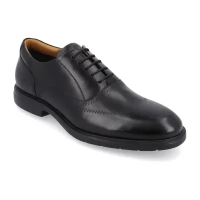 Thomas And Vine Mens Hughes Wing Tip Oxford Shoes