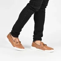 Thomas And Vine Mens Dane Round Toe Loafers