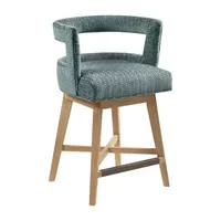 Madison Park Crimson Swivel Counter Stool