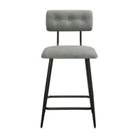 INK+IVY Hendrick 25 Inch Metal Frame Counter Stool