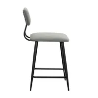 INK+IVY Hendrick 25 Inch Metal Frame Counter Stool