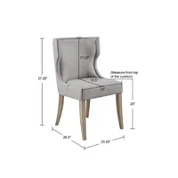 Madison Park Fillmore Upholstered Side Chair