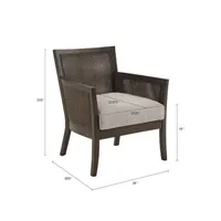 Madison Park Blaine Living Room Collection Armchair