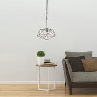 All the Rages """""""1-Light 16"""""""" Modern Metal Wire Paragon Hanging Ceiling Fixture""""""" Pendant Lights