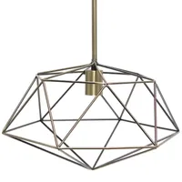 All the Rages """""""1-Light 16"""""""" Modern Metal Wire Paragon Hanging Ceiling Fixture""""""" Pendant Lights