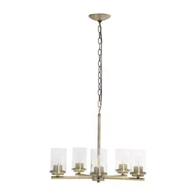 5-Light 20.5" Chandelier Pendant Light