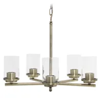 5-Light 20.5" Chandelier Pendant Light