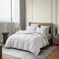 Martha Stewart Tencel Lyocell Cotton Blend Goose Fiber Comforter