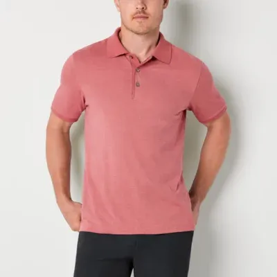 Van Heusen Mens Classic Fit Short Sleeve Polo Shirt