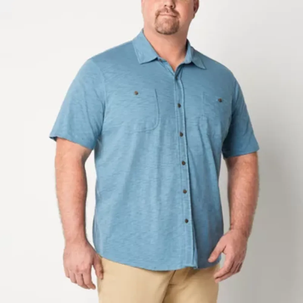 men's big & tall short sleeve shirts