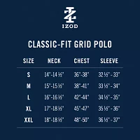 IZOD Golf Mens Classic Fit Short Sleeve Polo Shirt