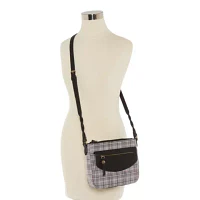 St. John's Bay Linda Double Zip Crossbody Bag