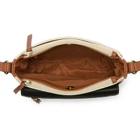 St. John's Bay Linda Double Zip Crossbody Bag