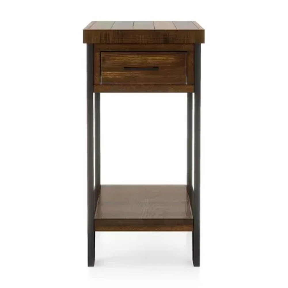 Hilo 1-Drawer Storage End Table