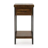 Hilo 1-Drawer Storage End Table