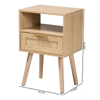 Emmett 1-Drawer End Table