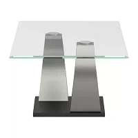 Ansonia Glass Top Coffee Table