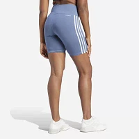 adidas Training Essentials 3 Stripes High Waisted Bike Shorts