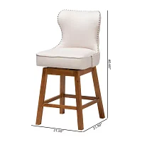 Gradisca 2-pc. Counter Height Bar Stool