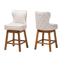 Gradisca 2-pc. Counter Height Bar Stool