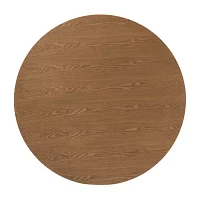 Denmark Round Wood-Top Dining Table