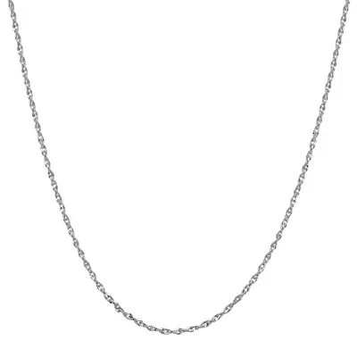 Infinite Gold™ 14K White Gold 16" Perfectina Chain Necklace