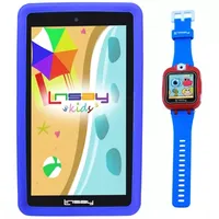 7" Quad Core 2GB RAM 32GB Storage Android 12 Tablet with Kids Defender Case and Kids Smart Watch