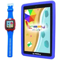 7" Quad Core 2GB RAM 32GB Storage Android 12 Tablet with Kids Defender Case and Kids Smart Watch