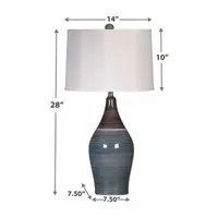 Signature Design by Ashley® Niobe 2-pc. Ceramic Table Lamp