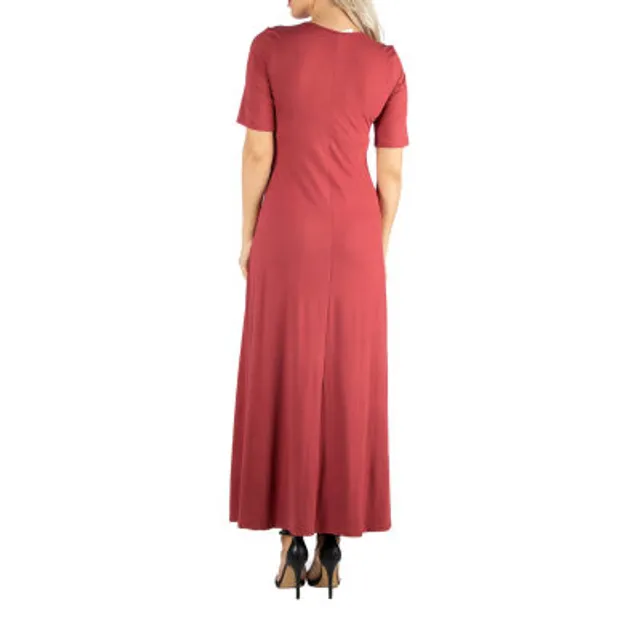 24seven Comfort Apparel 24/7 Comfort Apparel Casual Maxi Dress