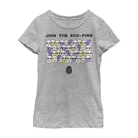 Easter Stormtroopers Join The Egg-Pire Little/ Big Kid Girls Short Sleeve Star Wars T-Shirt