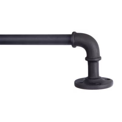 Kenney Adler Indoor/Outdoor Wrap Around 5/8 Adjustable Curtain Rod