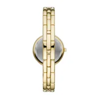 Geneva Womens Crystal Accent Gold Tone 2-pc. Watch Boxed Set Fmdjset062