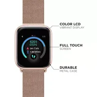 Air 3 Smart Watch Heart Rate Rose Gold Mesh Strap 40mm  500011R-0-51-C29