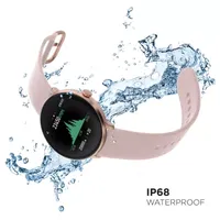 iTouch Sport 3 for Women: Rose Gold Case with Blush Strap Smartwatch (45mm) 500015R-51-C12