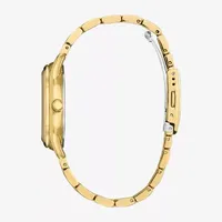 Citizen Womens Gold Tone Stainless Steel Bracelet Watch Fe7092-50e