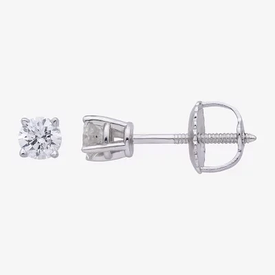 Premier Collection 1/4 CT. T.W. Natural Diamond Stud Earrings 14K Gold