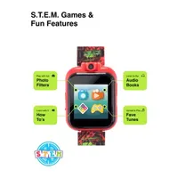 Playzoom Unisex Multi-Function Digital Red Smart Watch 900293m-51-R01