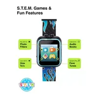 Playzoom Unisex Multi-Function Digital Blue Smart Watch 900333m-2-51-G01