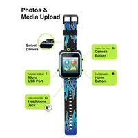 Playzoom Unisex Multi-Function Digital Blue Smart Watch 900333m-2-51-G01