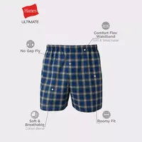 Hanes Big and Tall Mens 4 Pack Boxers