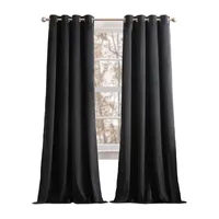 G.H. Bass & Co. Clark Blackout Grommet Top Set of 2 Curtain Panel