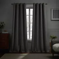 G.H. Bass & Co. River Blackout Grommet Top Set of 2 Curtain Panel