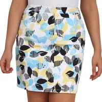 Hearts Of Palm Womens High Rise A-Line Skirt