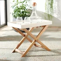 Alten Collection Weather Resistant Folding Patio Side Table